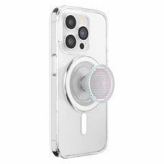 807474 PopGrip for MagSafe Round with Adapter Ring Fluted Opalescent