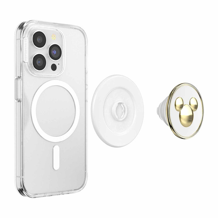 PopSockets PopGrip for MagSafe Round with Adapter Ring Enamel Mickey