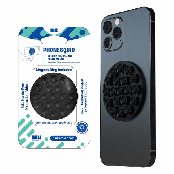 Blu Element Round MagSafe Phonesquid Black