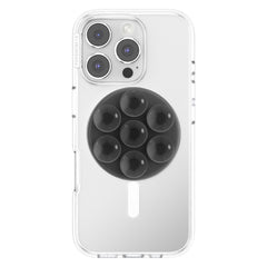 PopSockets PopGrip Suck-Up for MagSafe Round with Adapter Translucent Black