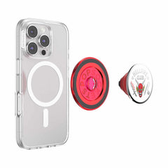 PopSockets PopGrip for MagSafe Round with Adapter Enamel Hellfire Club
