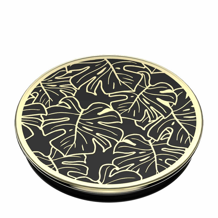 809037 PopGrip Monstera Black