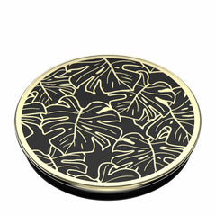 809037 PopGrip Monstera Black