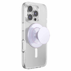 809055 PopGrip for MagSafe Round with Adapter Iridescent White
