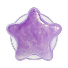 809059 PopGrip for MagSafe Round with Adapter Tidepool Star Squishy Lavender Fog