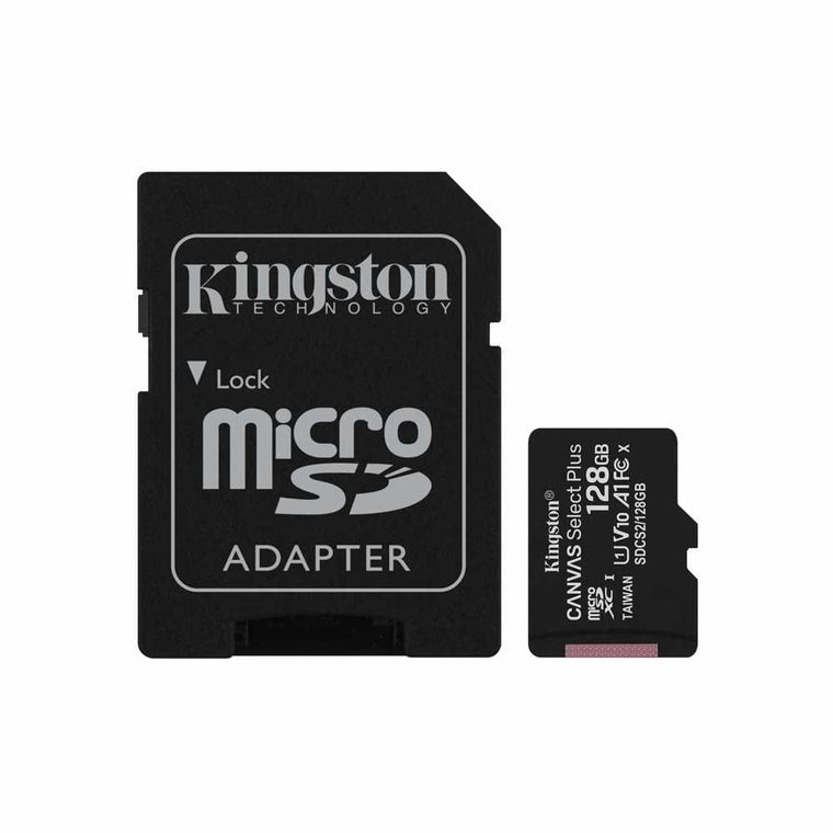 134355 128GB microSDXC Class 10 Flash Memory Card