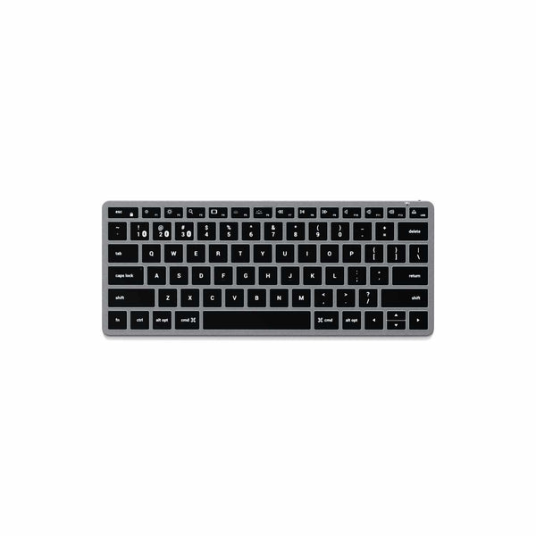 Satechi Slim X1 Backlit Bluetooth Keyboard Space Gray