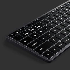 Satechi Slim X1 Backlit Bluetooth Keyboard Space Gray
