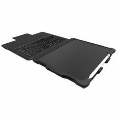 STM GOODS Dux Keyboard Trackpad USB-C COM - French Canadian Black for iPad 11 2025 (11th Gen)/iPad 10.9 2022 (10th Gen) in Bulk Packaging