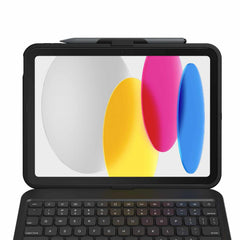 ZAGG Tough Keys Keyboard and Case Black for iPad 11 2025 (11th Gen)/iPad 10.9 2022 (10th Gen)