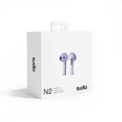 Sudio N2 Wireless Earbuds Purple