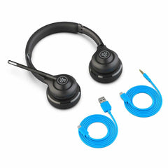 JLab Go Work Wireless On-Ear Headphones Black