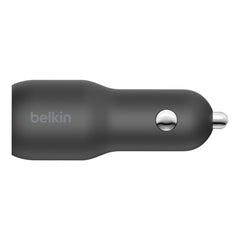 Belkin BoostCharge Car Charger Dual with PPS 37W Black