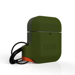 UAG Silicone Case Olive Drab/Orange for Apple AirPods