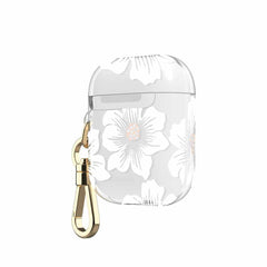 Kate Spade Flexible Case Hollyhock Floral Clear for AirPods 2/AirPods