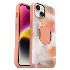 OtterBox OtterGrip Symmetry Case Peaches for iPhone 14/13