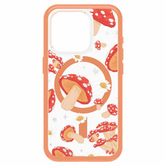 OtterBox Symmetry Clear MagSafe Case Exclusive Holiday Fungi for iPhone 15 Pro