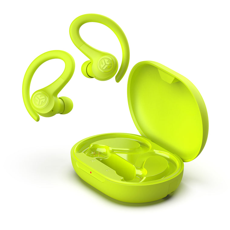 JLab Go Air Sport True Wireless Earbuds Neon Yellow